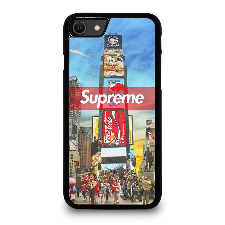 SUPREME TIME SQUARE iPhone SE 2020 Case