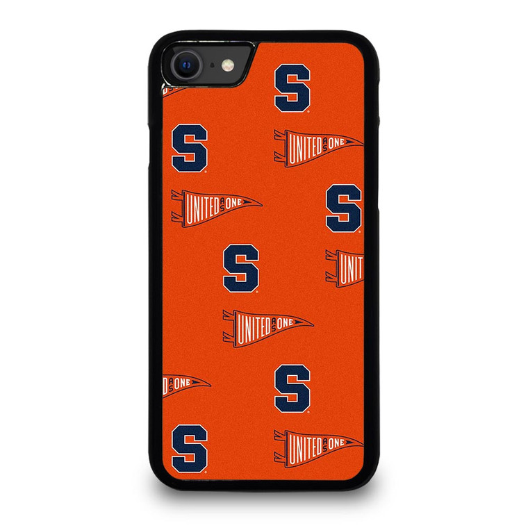 SYRACUSE ORANGE LOGO PATTERN iPhone SE 2020 Case