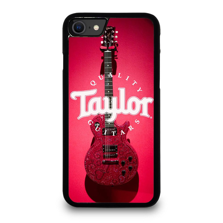 TAYLOR QUALITY GUITARS RED iPhone SE 2020 Case