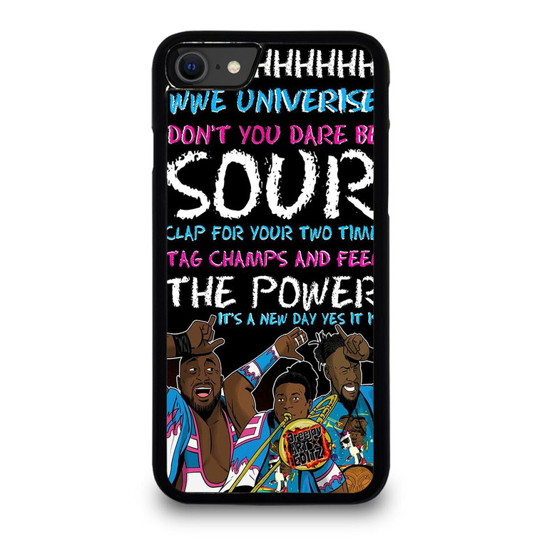 THE NEW DAY WRESTLING WWE ART iPhone SE 2020 Case