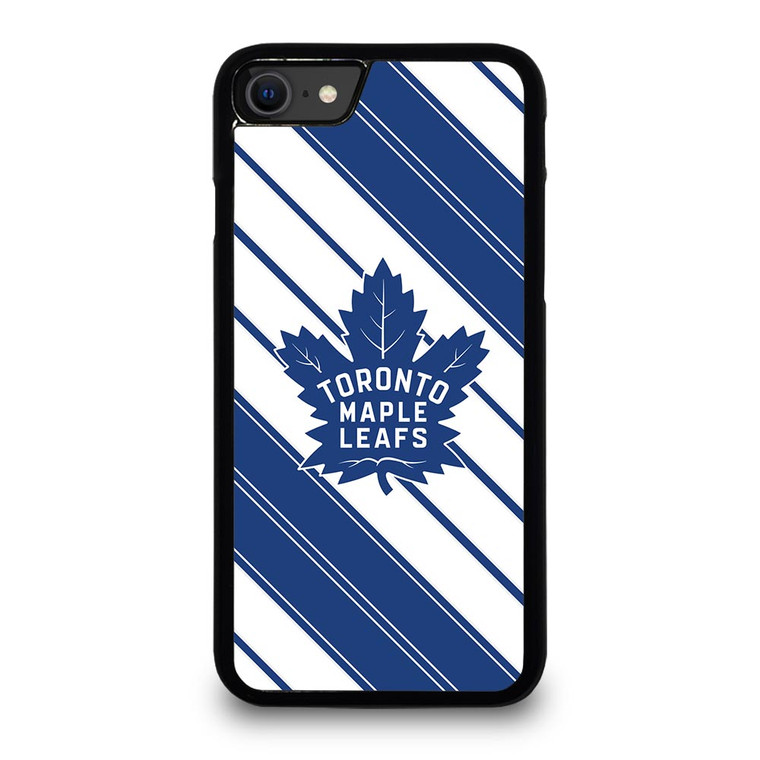 TORONTO MAPLE LEAFS DIAGONAL STRIPE iPhone SE 2020 Case