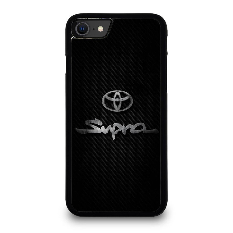 TOYOTA SUPRA CARBON LOGO iPhone SE 2020 Case