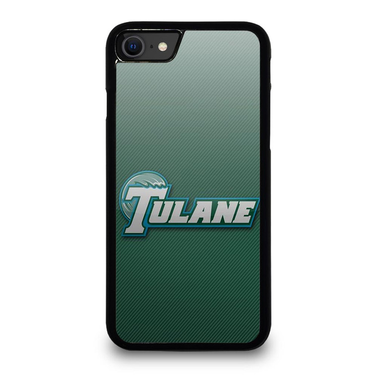 TULANE UNIVERSITY LOGO CARBON iPhone SE 2020 Case