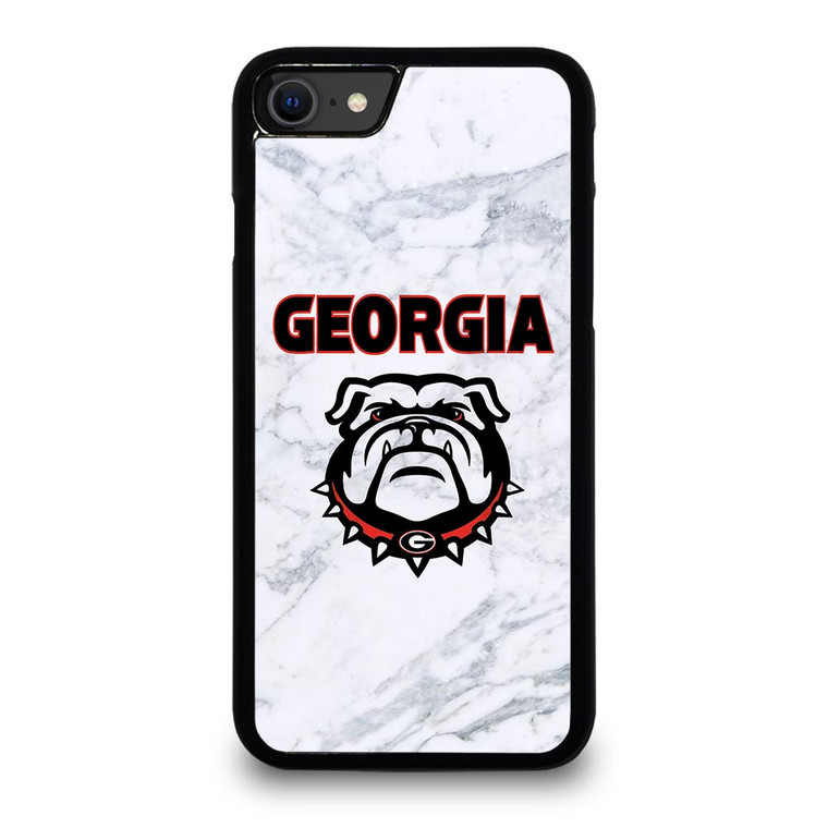 UGA GEORGIA BULLDOGS MARBLE LOGO iPhone SE 2020 Case