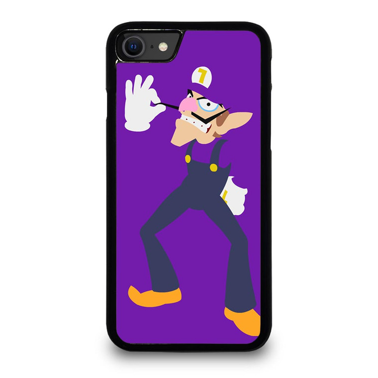 WALUIGI SUPER MARIO FLAT iPhone SE 2020 Case