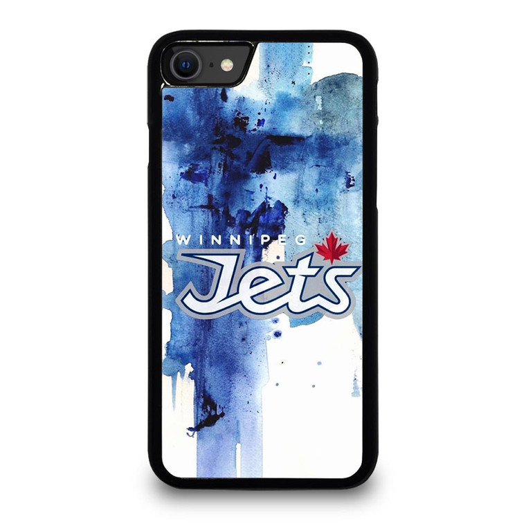 WINNIPEG JETS ART LOGO iPhone SE 2020 Case