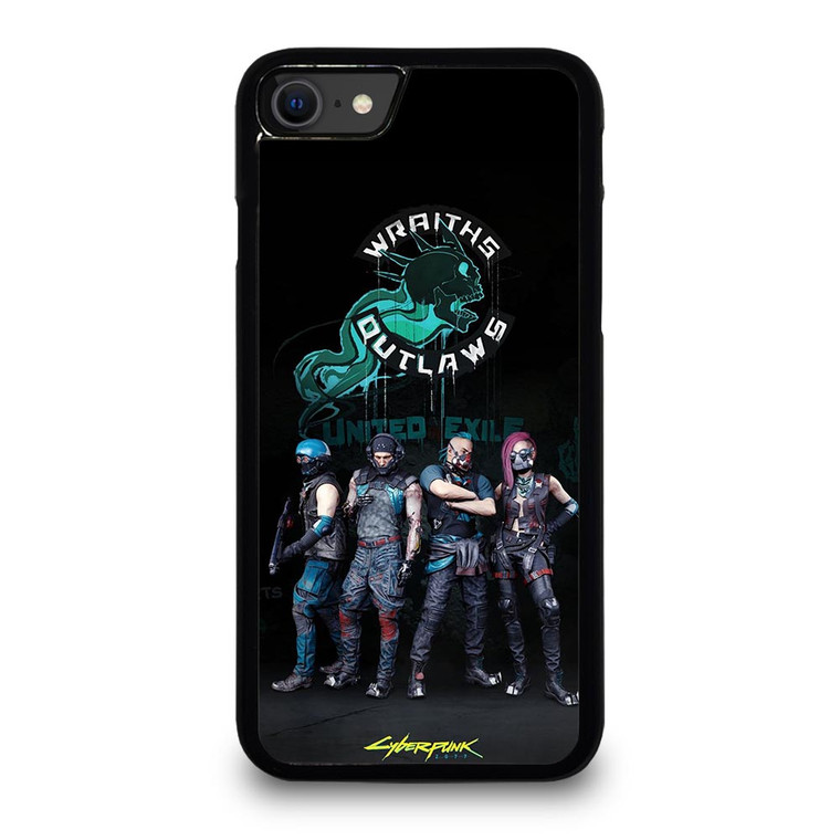 WRAITHS OUTLAWS CYBERPUNK 2077 iPhone SE 2020 Case WRAITHS OUTLAWS CYBERPUNK 2077 iPhone SE 2020 Case