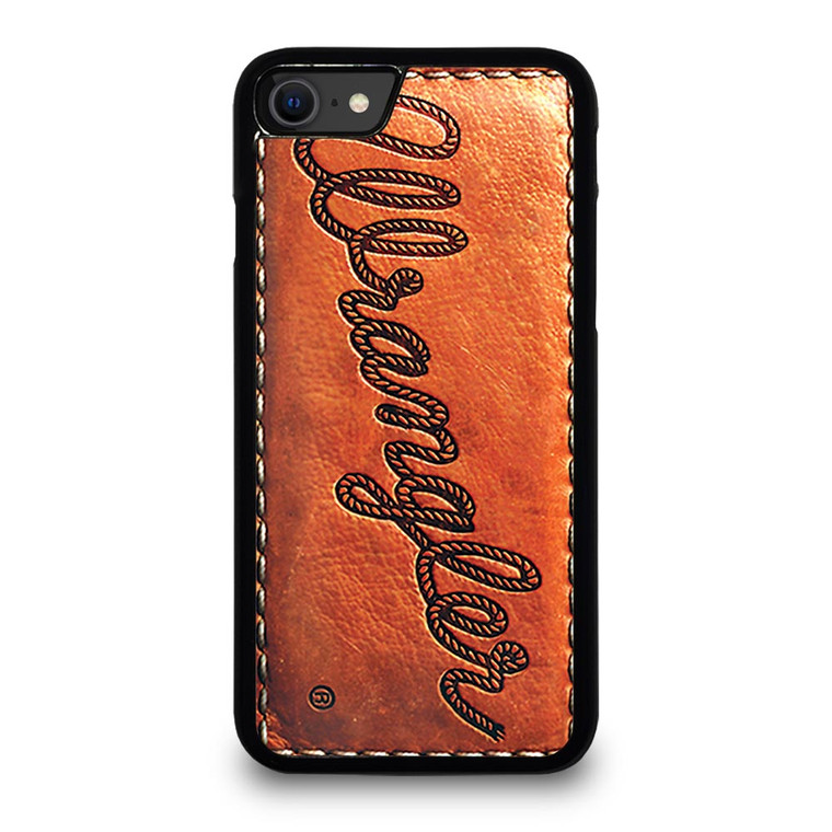 WRANGLER JEANS LOGO LEATHER iPhone SE 2020 Case