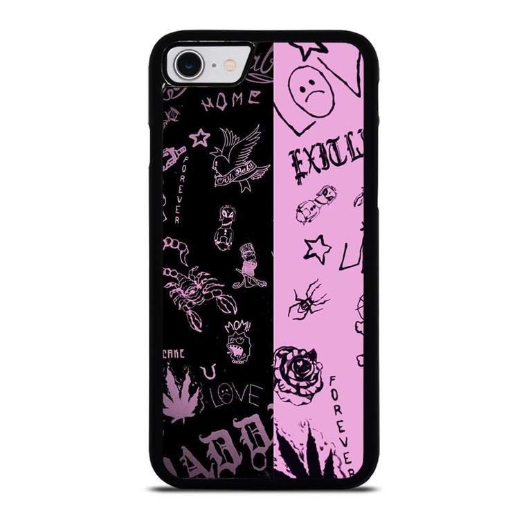 LIL PEEP TATTOO COLLAGE iPhone SE 2022 Case