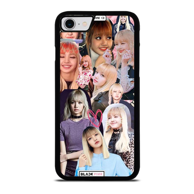 LISA BLACK PINK COLLAGE iPhone SE 2022 Case
