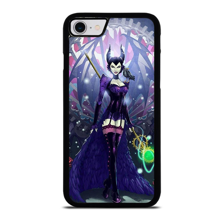 MALEFICENT DISNEY VILLAIN FAN ART iPhone SE 2022 Case