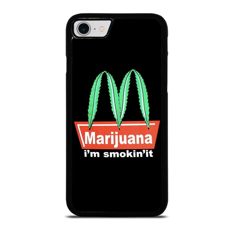 MARIJUANA X MCDONALD FUNNY iPhone SE 2022 Case