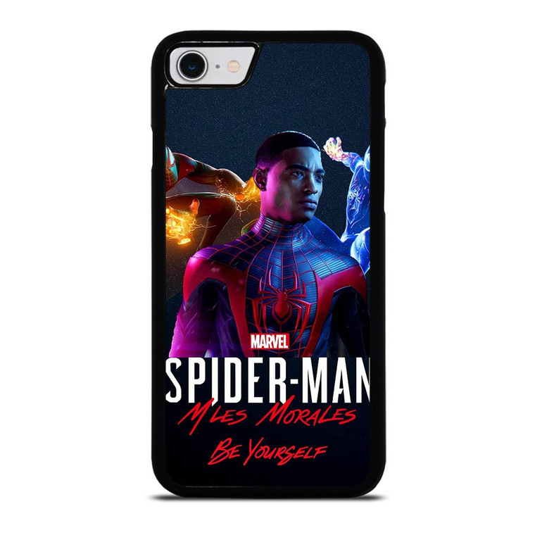 MARVEL SPIDERMAN MILES MORALES POSTER iPhone SE 2022 Case
