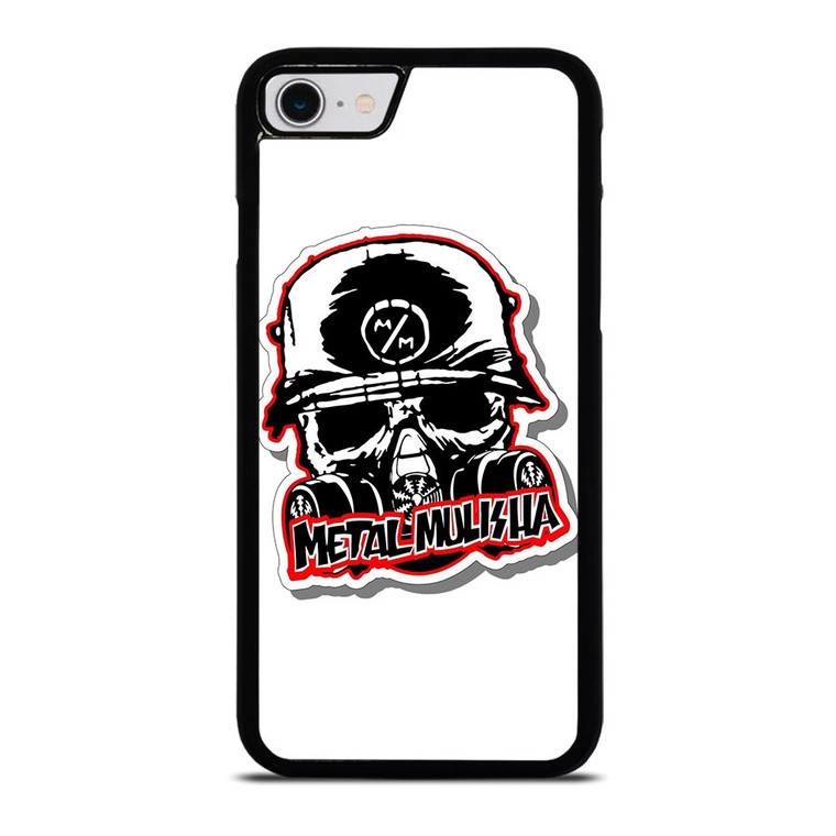METAL MULISHA WHITE LOGO iPhone SE 2022 Case
