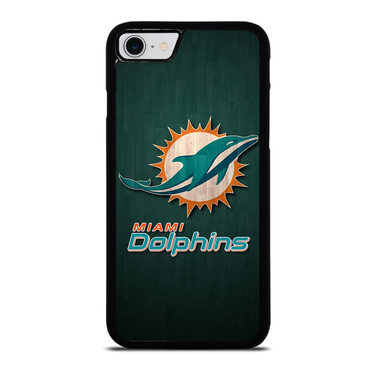 MIAMI DOLPHINS WOODEN LOGO iPhone SE 2022 Case