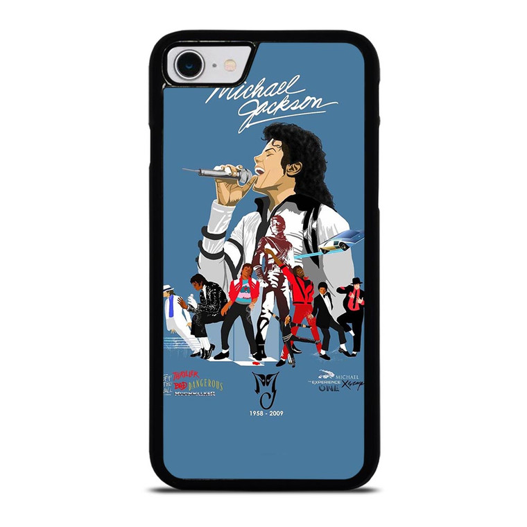 MICHAEL JACKSON CARTOON iPhone SE 2022 Case