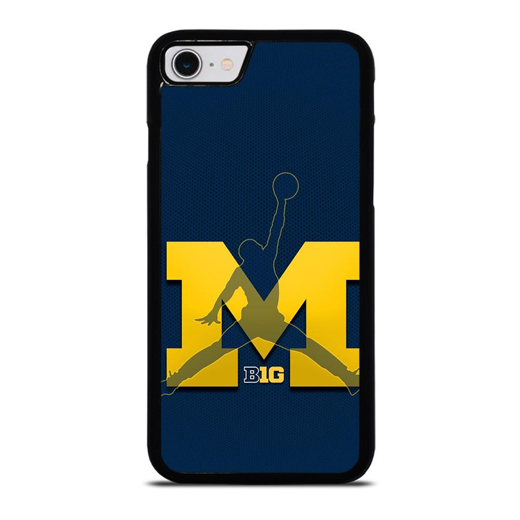 MICHIGAN WOLVERINES AIR JORDAN iPhone SE 2022 Case