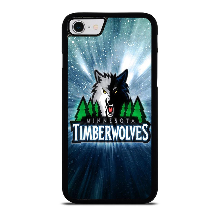 MINNESOTA TIMBERWOLVES SHINY SYMBOL iPhone SE 2022 Case