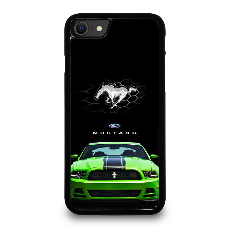 FORD MUSTANG CAR GREEN iPhone SE 2020 Case