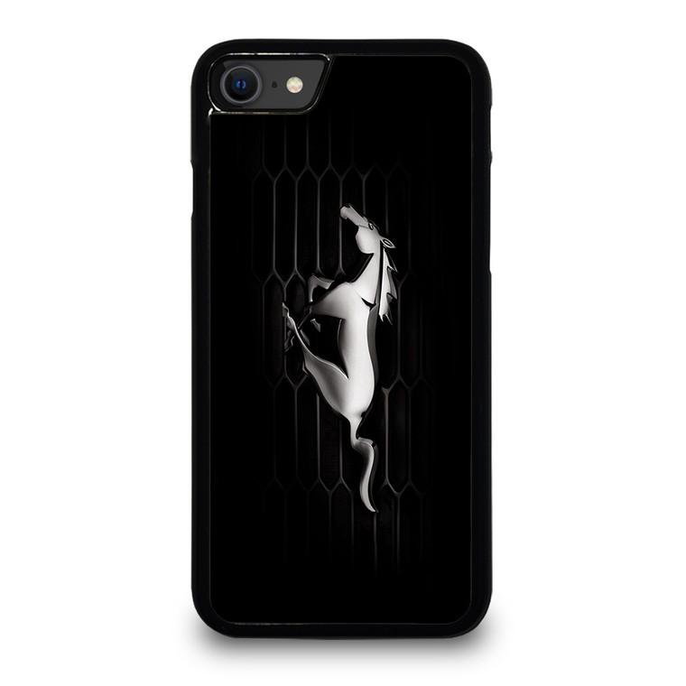 FORD MUSTANG GLOSSY BUMPER iPhone SE 2020 Case