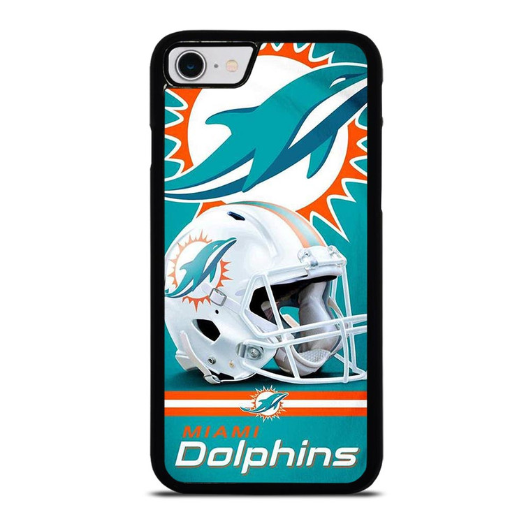 NFL MIAMI DOLPHINS HELMET LOGO iPhone SE 2022 Case