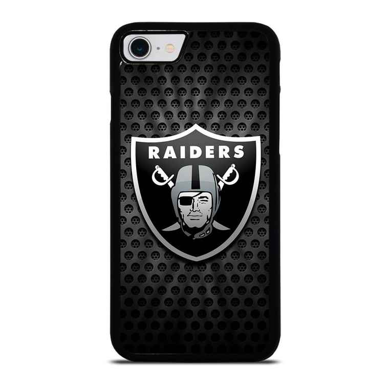 OAKLAND RAIDERS METAL LOGO iPhone SE 2022 Case