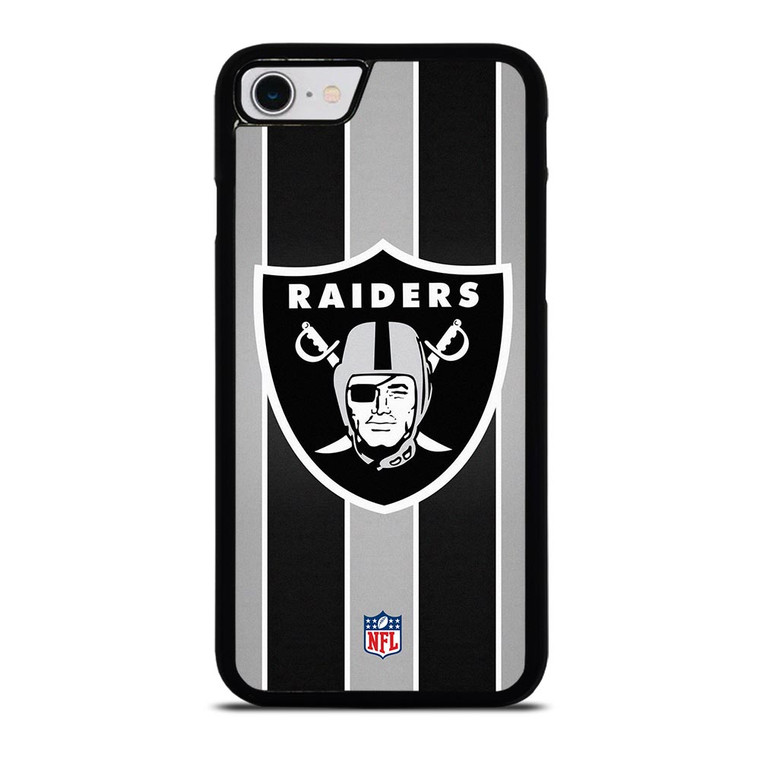OAKLAND RAIDERS STRIPE LOGO iPhone SE 2022 Case