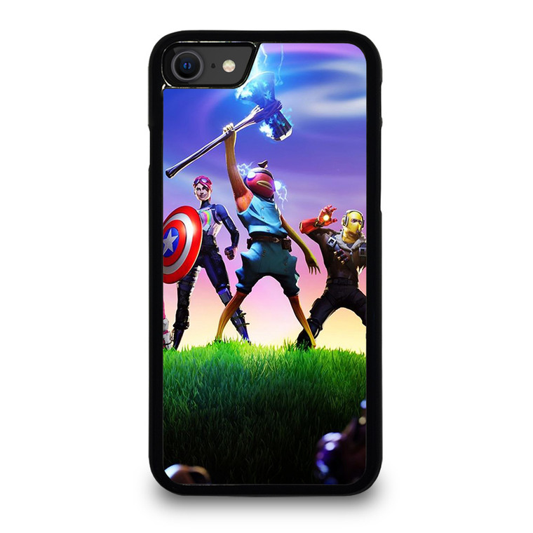 FORTNITE GAME X AVENGERS END GAME iPhone SE 2020 Case