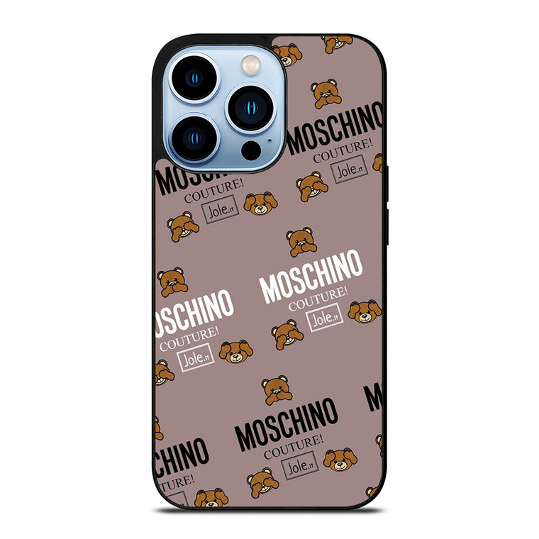 MOSCHINO COUTURE LOGO iPhone 13 Pro Max Case