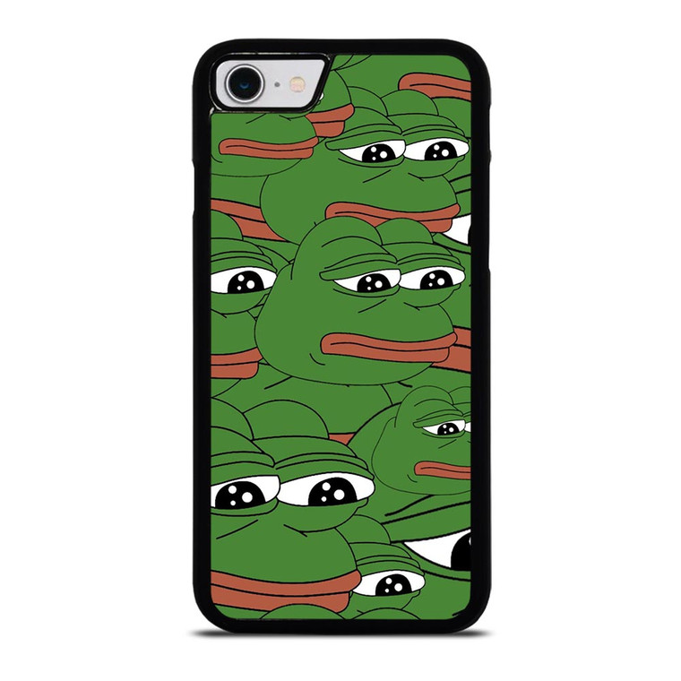 PEPE THE FROG PATTERN iPhone SE 2022 Case