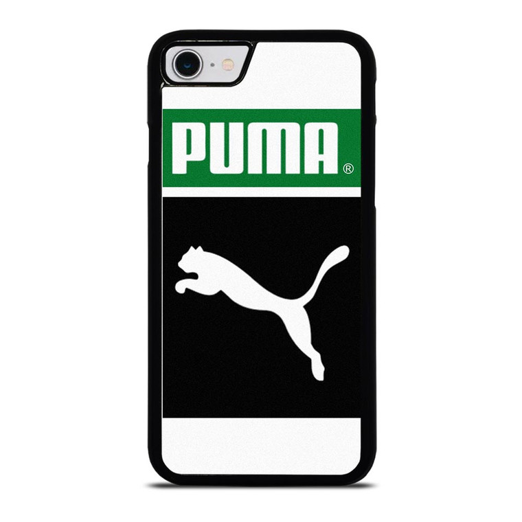 PUMA WHITE LOGO iPhone SE 2022 Case