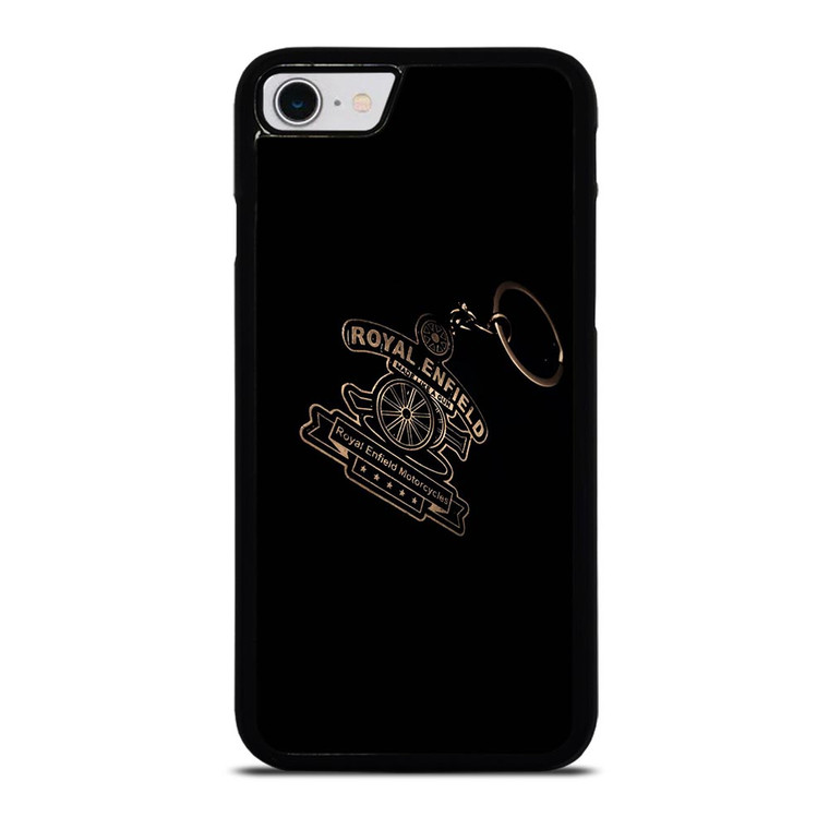 ROYAL ENFIELD KEY CHAN BLACK LOGO iPhone SE 2022 Case