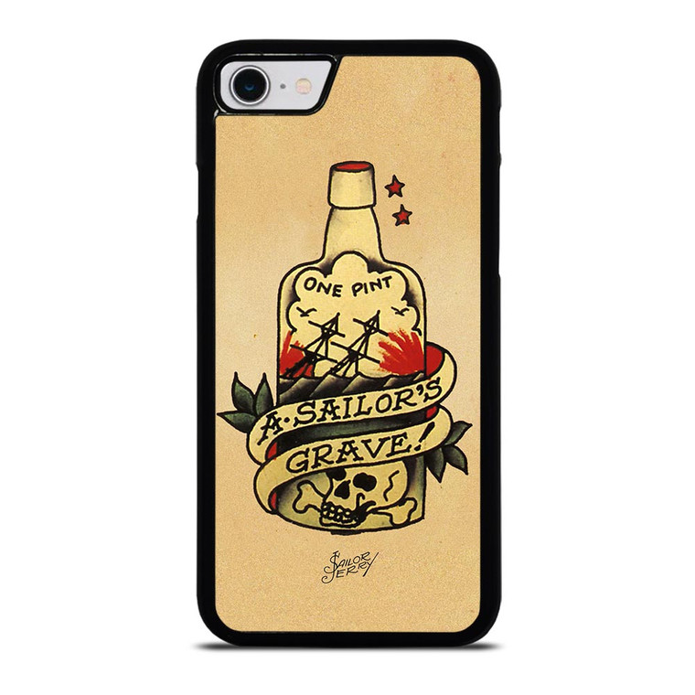 SAILOR JERRY GRAVE TATTOO iPhone SE 2022 Case