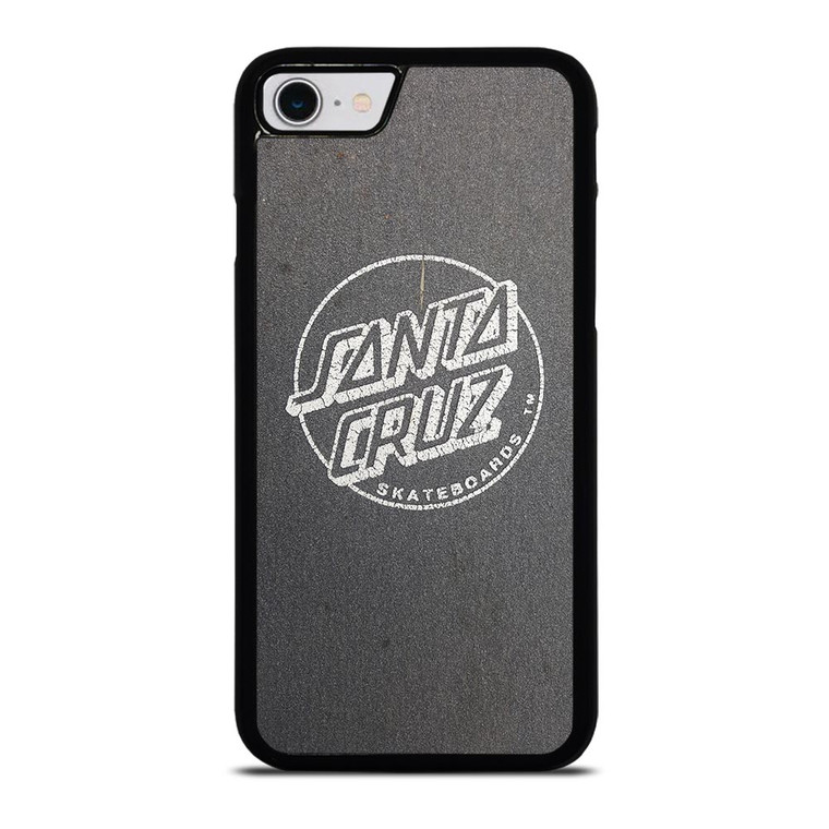 SANTA CRUZ SKATEBOARD LOGO ASPHALT iPhone SE 2022 Case