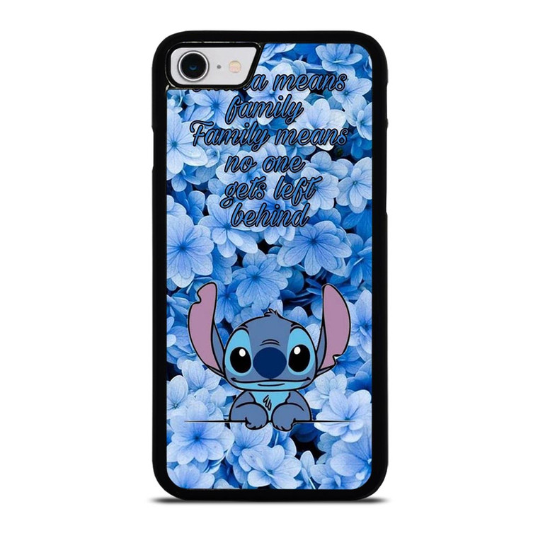 STITCH DISNEY OHANA FAMILY QUOTE iPhone SE 2022 Case