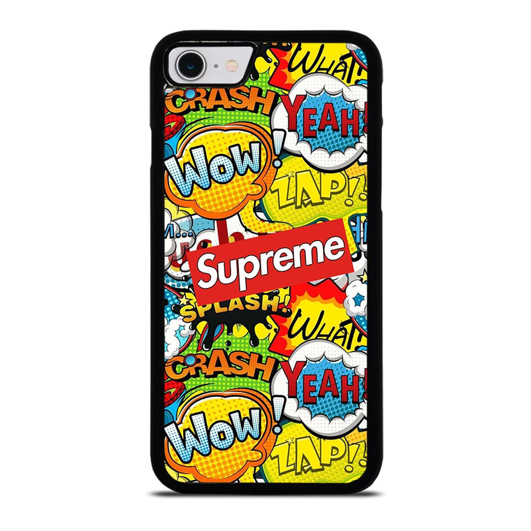 SUPREME CARTOON HALFTONE iPhone SE 2022 Case