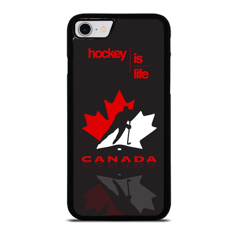 TEAM CANADA HOCKEY SYMBOL iPhone SE 2022 Case