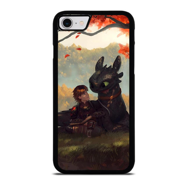 TOOTHLESS AND HICCUP ART iPhone SE 2022 Case