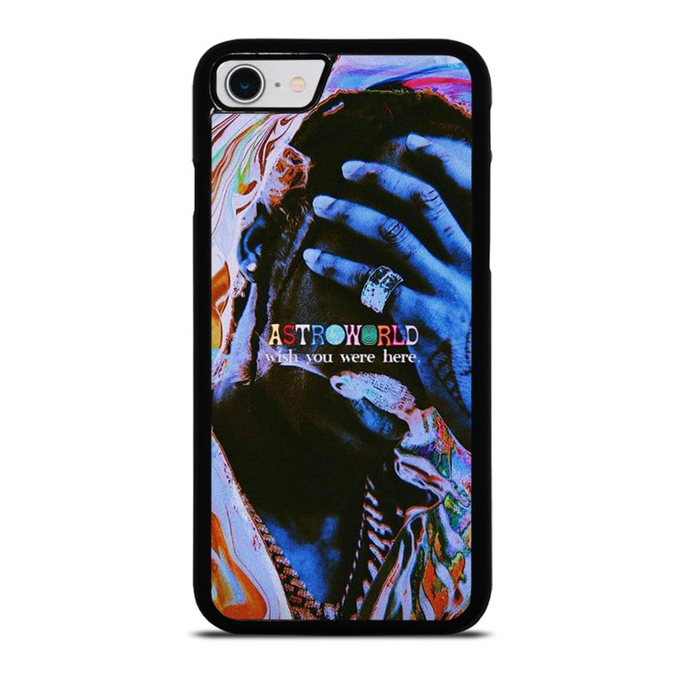 TRAVIS SCOTT ASTROWORLD ART iPhone SE 2022 Case