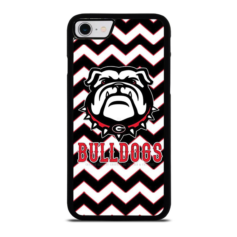 UGA GEORGIA BULLDOGS STRIPE LOGO iPhone SE 2022 Case