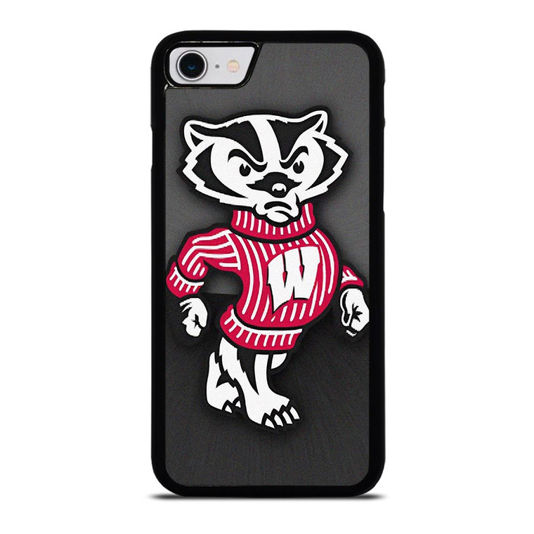 WISCONSIN BADGERS FOOTBALL MASCOT iPhone SE 2022 Case WISCONSIN BADGERS FOOTBALL MASCOT iPhone SE 2022 Case