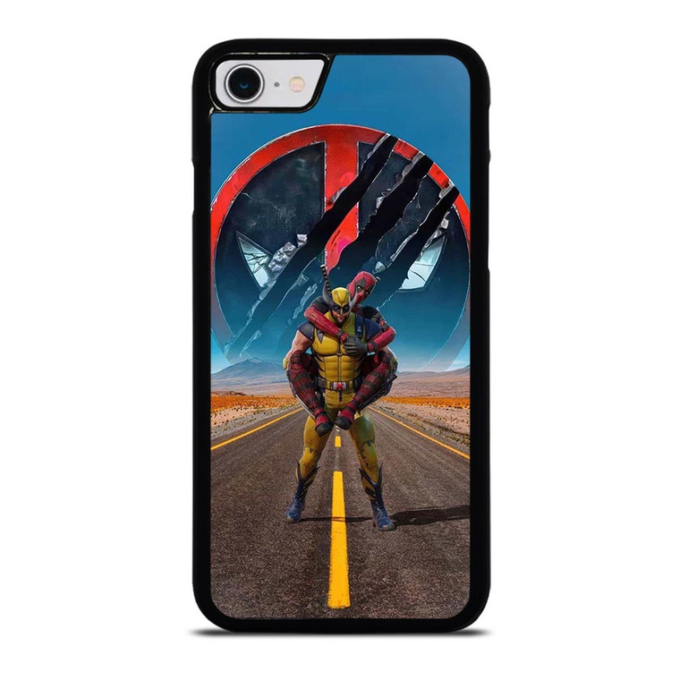 WOLVERINE FEAT DEADPOL MARVEL iPhone SE 2022 Case WOLVERINE FEAT DEADPOL MARVEL iPhone SE 2022 Case
