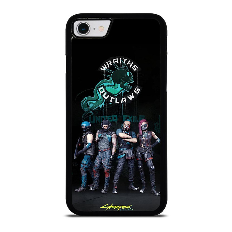 WRAITHS OUTLAWS CYBERPUNK 2077 iPhone SE 2022 Case WRAITHS OUTLAWS CYBERPUNK 2077 iPhone SE 2022 Case