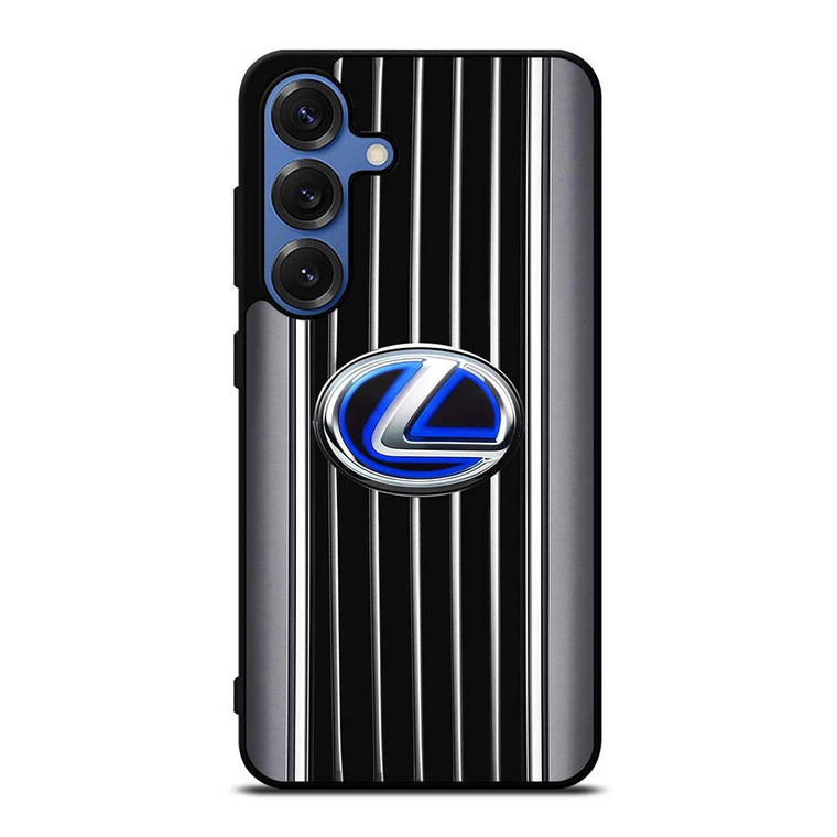 LEXUS METAL STRIPE LOGO Samsung Galaxy S25 Case