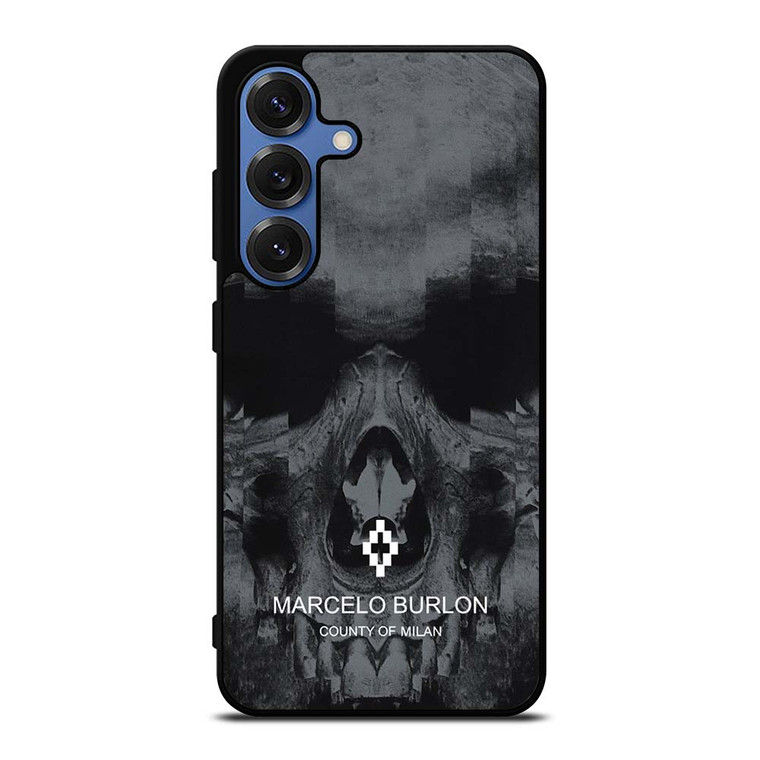 MARCELO BURLON SKULL LOGO Samsung Galaxy S25 Case