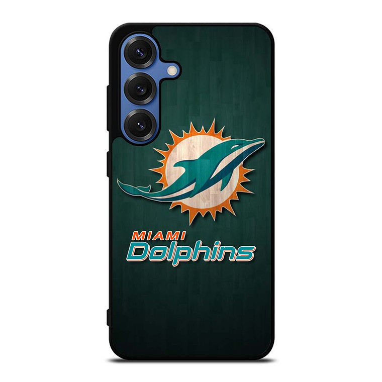 MIAMI DOLPHINS WOODEN LOGO Samsung Galaxy S25 Case