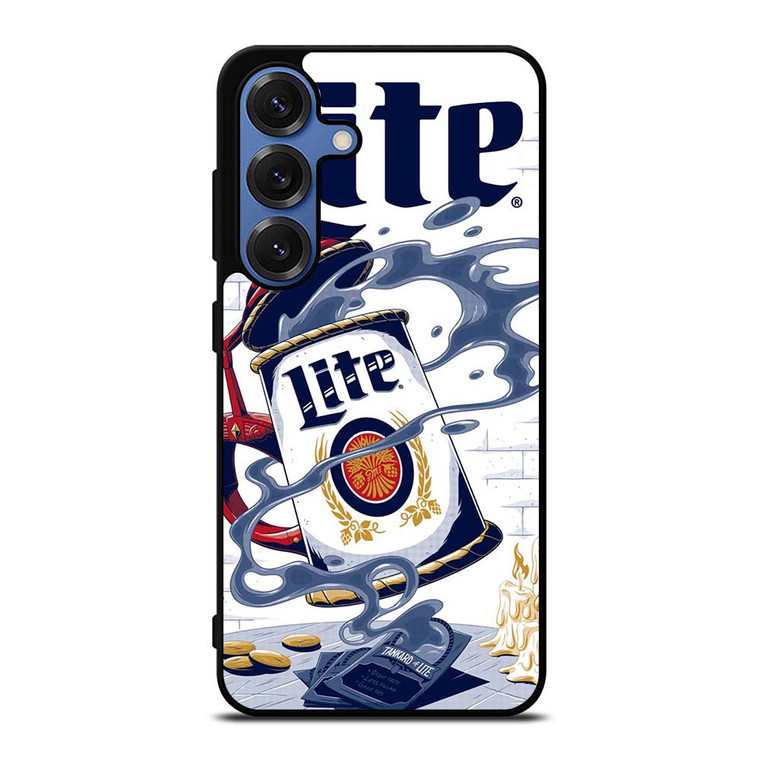 MILLER LITE SHAKE BEER Samsung Galaxy S25 Case