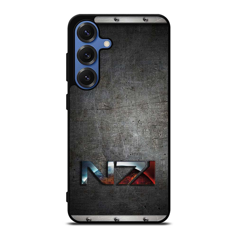 N7 ARMOUR MASS EFFECT METAL EMBLEM Samsung Galaxy S25 Case N7 ARMOUR MASS EFFECT METAL EMBLEM Samsung Galaxy S25 Case