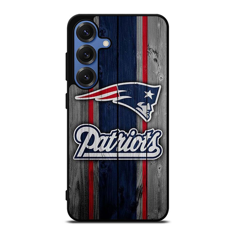 NEW ENGLAND PATRIOTS WOODEN LOGO Samsung Galaxy S25 Case NEW ENGLAND PATRIOTS WOODEN LOGO Samsung Galaxy S25 Case