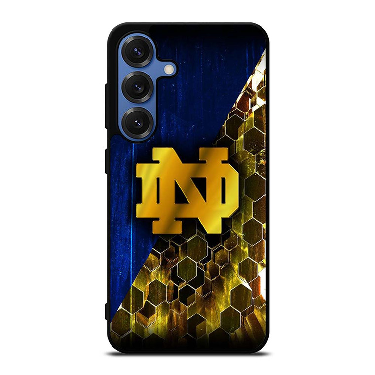 NOTRE DAME FIGHTING IRISH GOLDEN LOGO Samsung Galaxy S25 Case